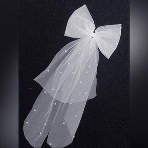 Tulle Bridal Bow